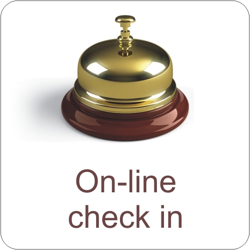 On-line check in